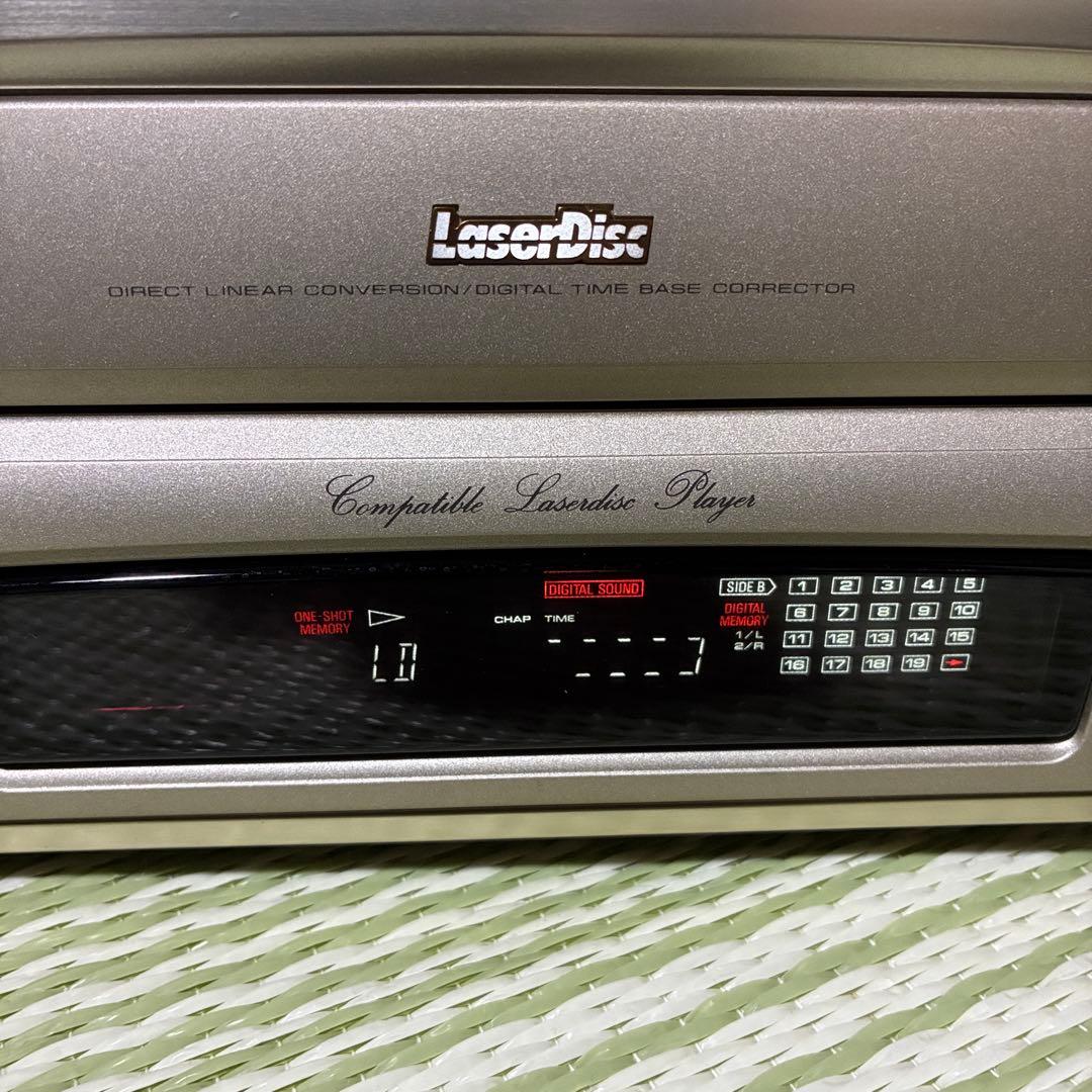 パイオニア レーザーディスクプレーヤー CD対応 CLD-737動作品