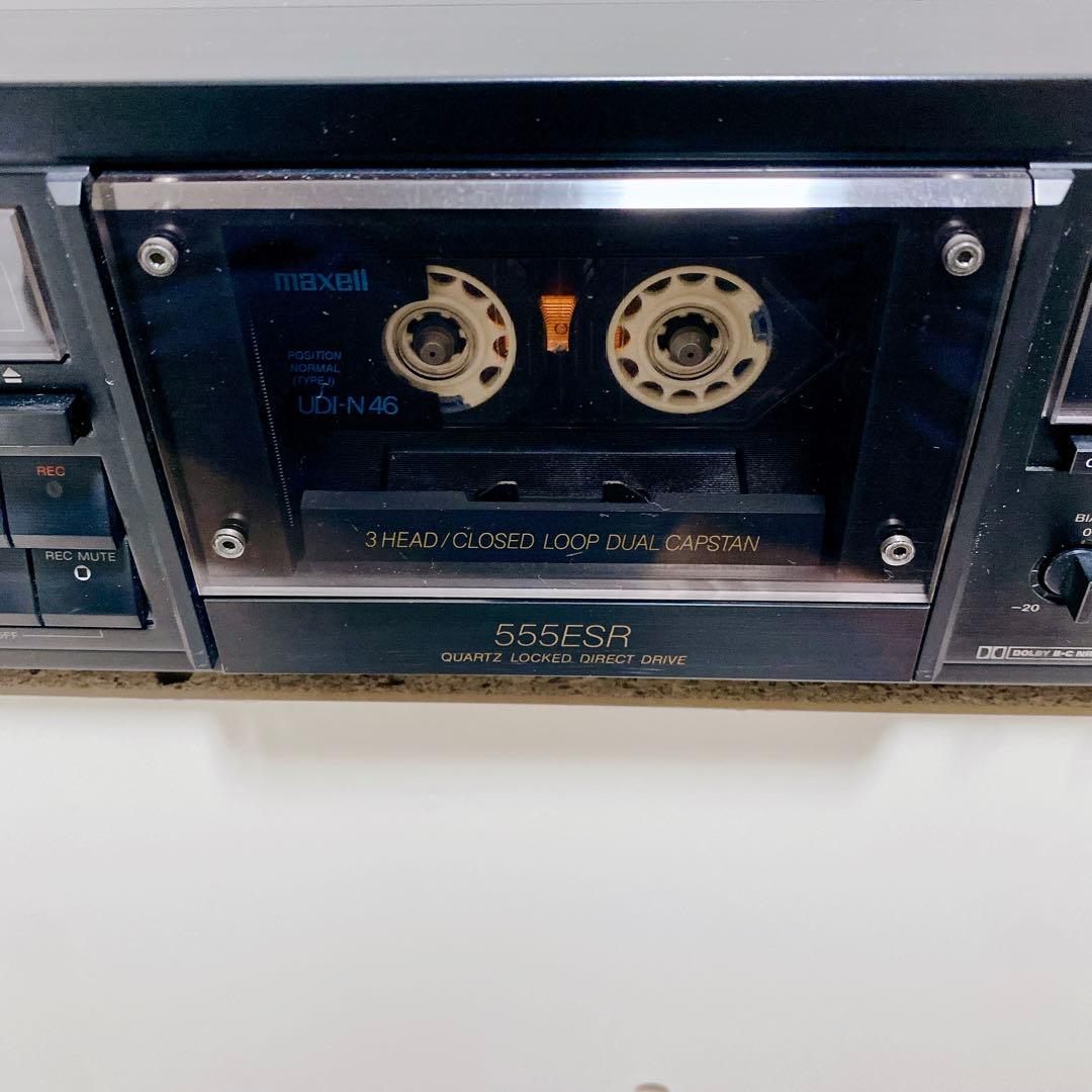 希少】 SONY TC-K555ESR 名機 3ヘッド 高級 カセットデッキ - メルカリ