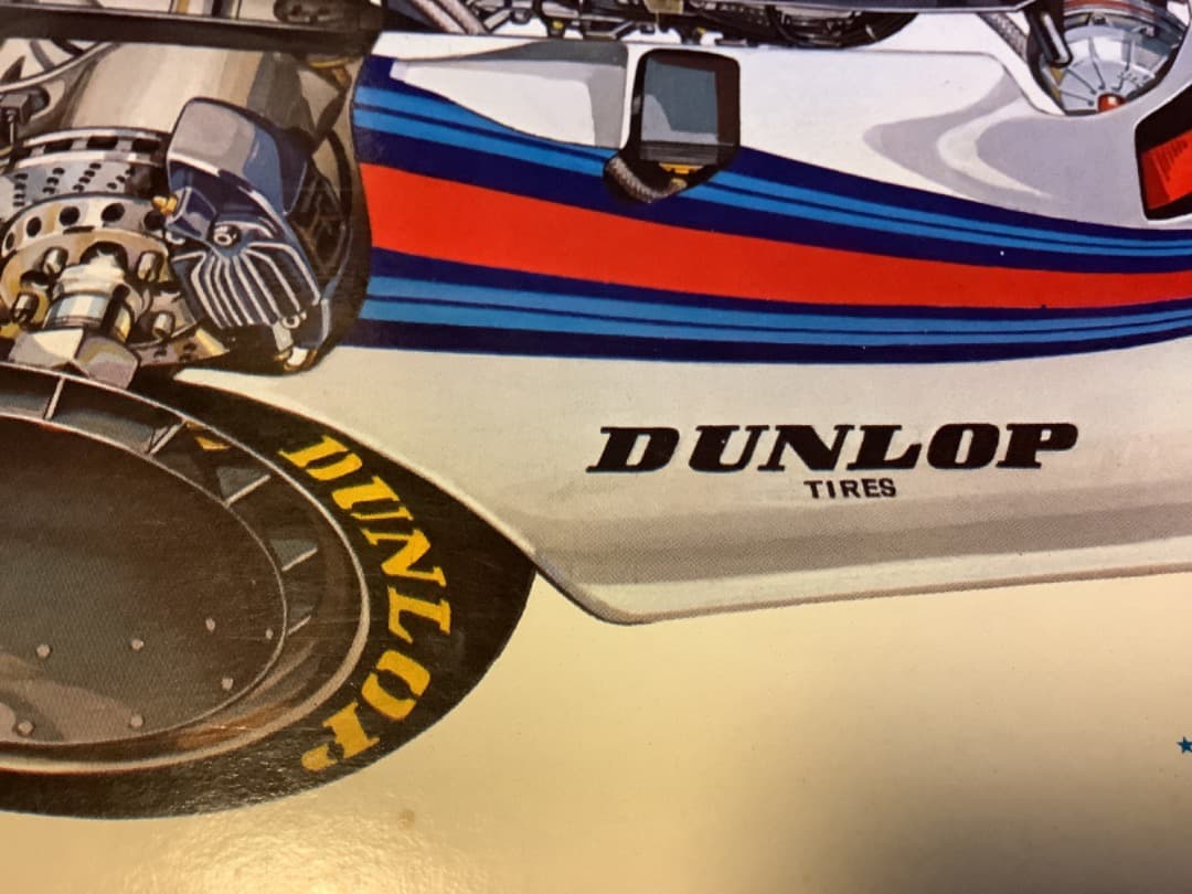 タミヤ 1/12 ポルシェ935ターボ マルティニ ダンロップタイヤ刻印