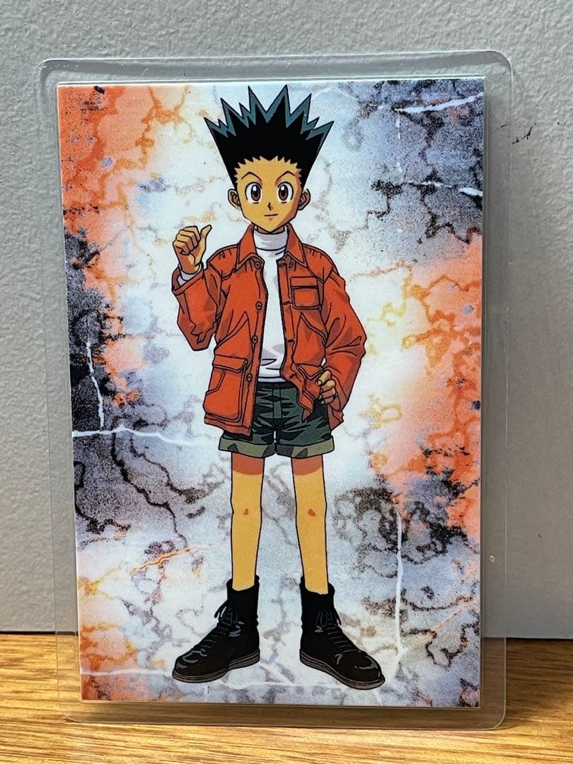 ハンターハンター カード ゴン ラミネート① Amazon.co.jp: ハンターハンター ゴン、キルア、フィンクス