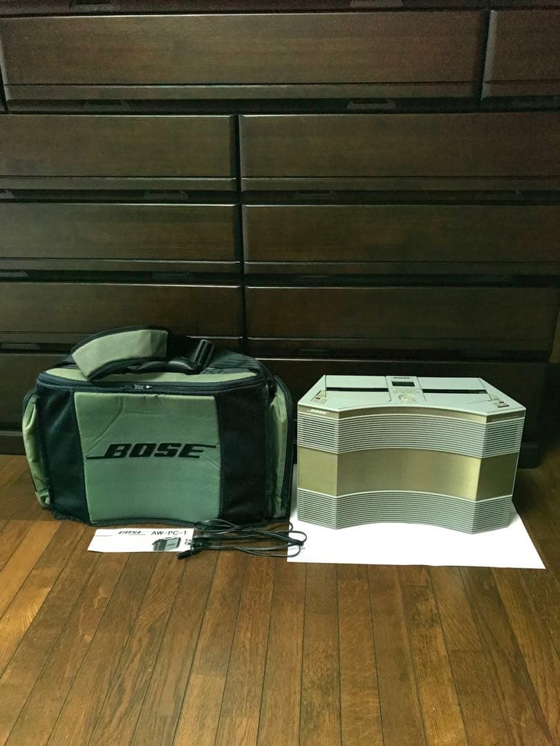 BOSE AW-1D CD.ラジ.カセ完動品 専用パワーケースAW-PC-1付き