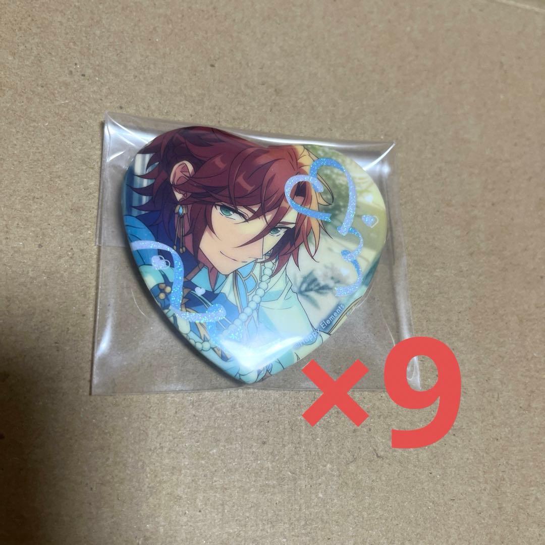 あんスタ 三毛縞斑 MaM ホワイトデーハート缶バッジ