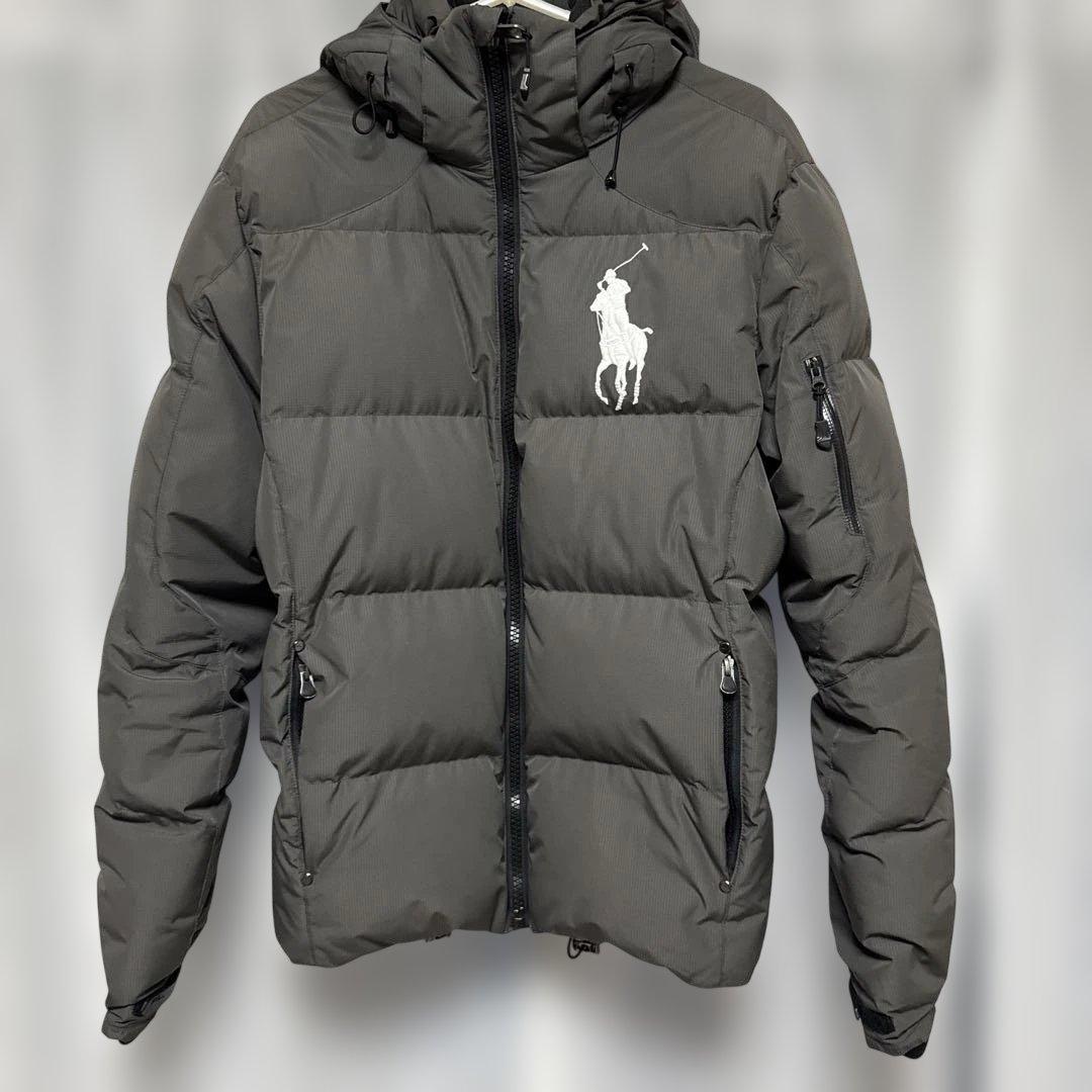 え*4様 ポロラルフローレン ダウンジャケット グレー え*4様 ポロラルフローレン ダウンジャケット グレー - メルカリ