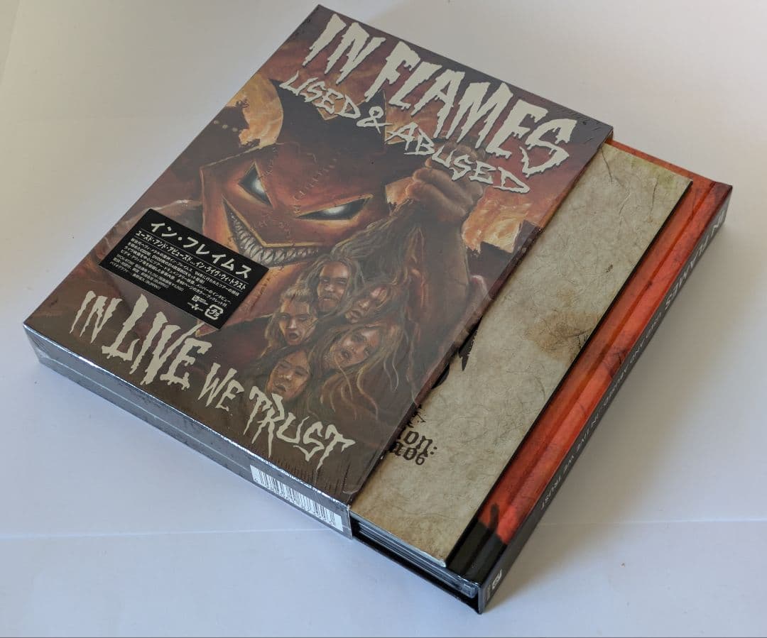 IN FLAMES USED & ABUSED [2DVD+2CD] 国内盤