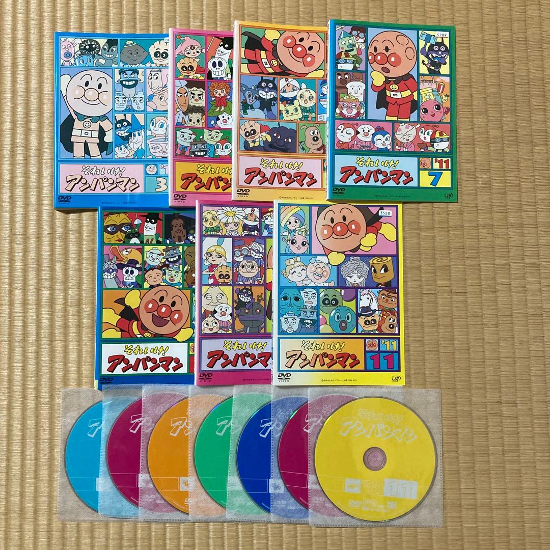 それいけ!アンパンマン 11 7巻セット 2011 DVD 管理番号0046 - メルカリ