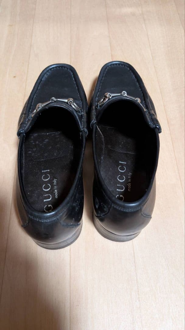 GUCCI ブラック ローファー 7 1/2 D
