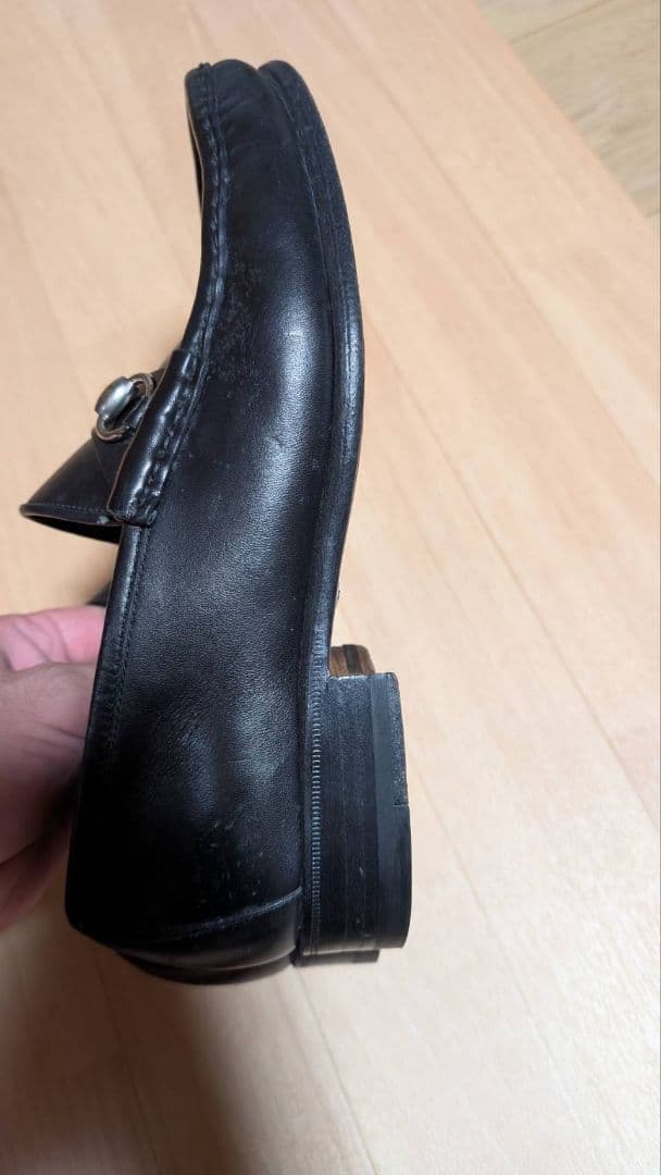 GUCCI ブラック ローファー 7 1/2 D