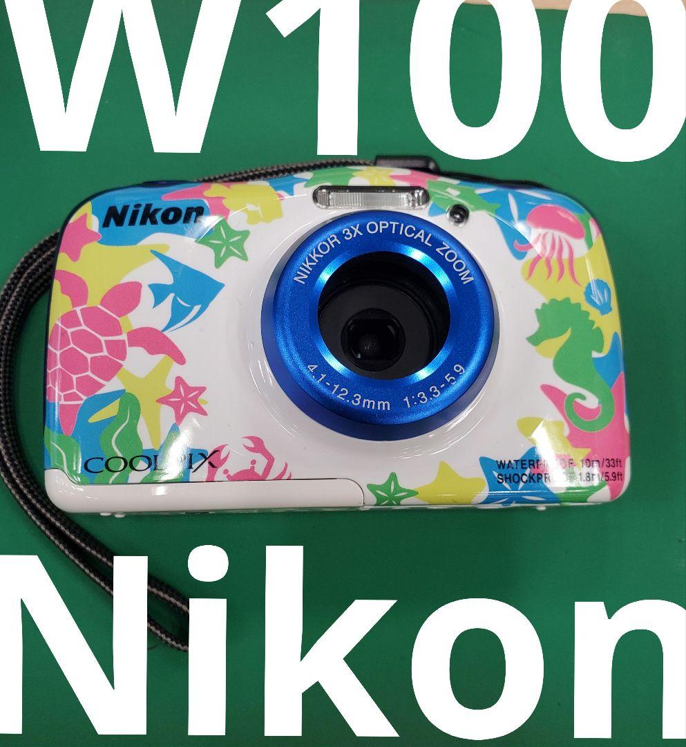 Nikon Coolpix W100 防水デジタルカメラ Nikon 防水カメラ COOLPIX W100 /スーツケースレンタルは日本最大級の