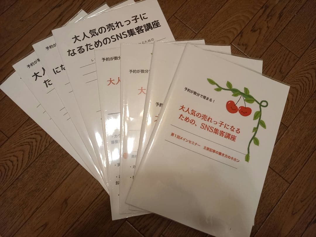 高野麗子集客講座テキスト 実績千件！直感/カンカク派、繊細さんを大成功させる女＠高野麗子｜note