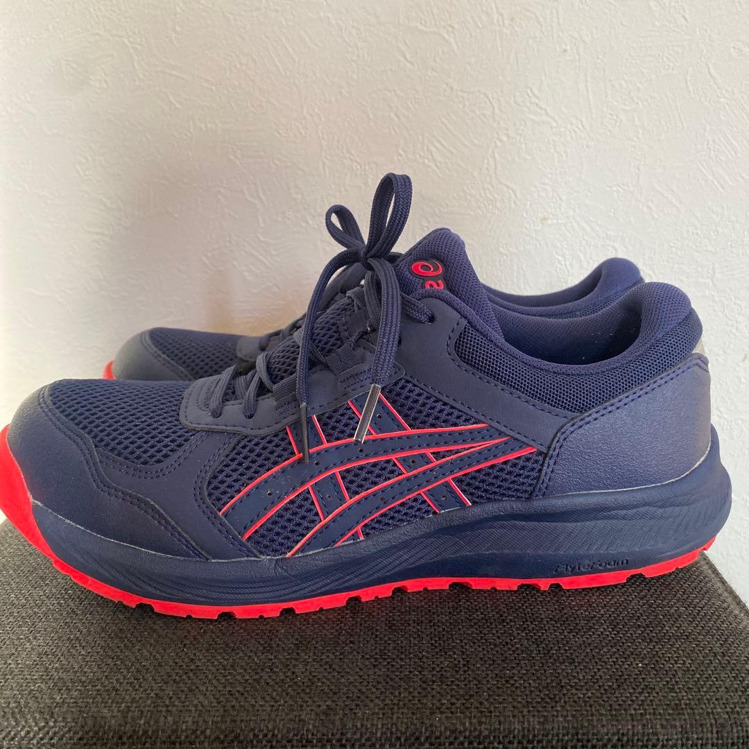 ASICS ネイビー/レッド 安全靴 楽天市場】アシックス 作業靴 安全靴 ウィンジョブ CP209 セーフティー