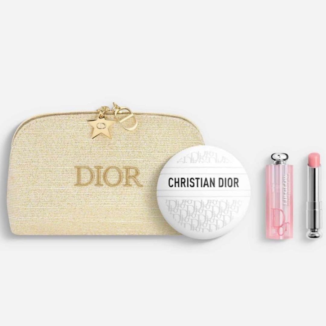DIOR ディオール コフレ プレゼント ポーチ ノベルティ【DIORクリスマスコフレ2025】限定ホリデーディオールポーチ