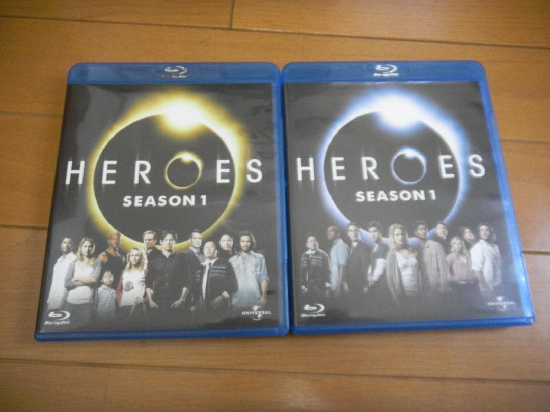 米国大評判SFドラマ78話ブルーレイ　Heroes　２＆５は未開封！