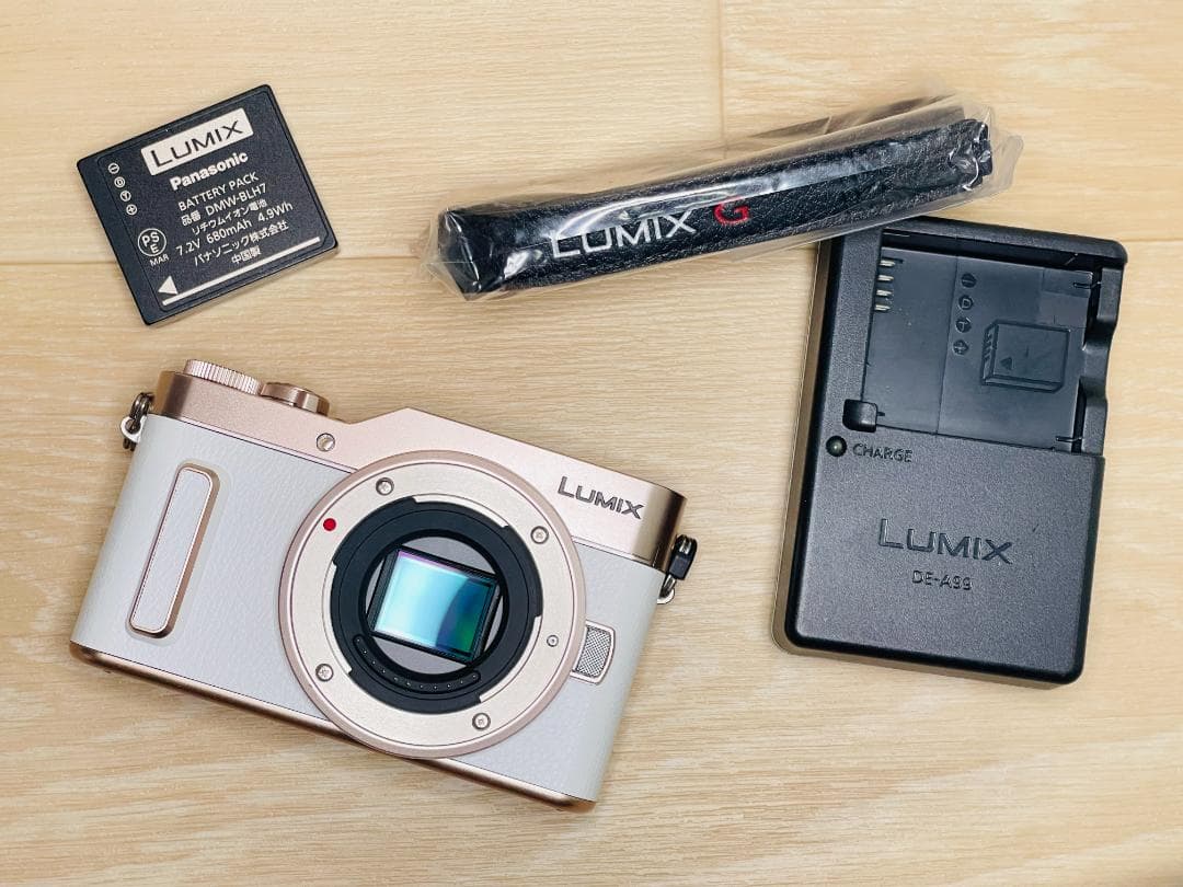 ショット数6470回 美品 Panasonic LUMIX DMC-GF10 Panasonic - 【シャッター回数57回】□ほぼ新品□ ルミックス GF10