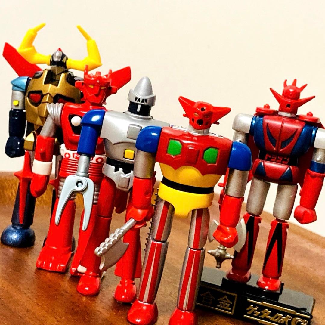 美品✳️カプセル超合金『HGシリーズ ガチャフィギュア 5個セット