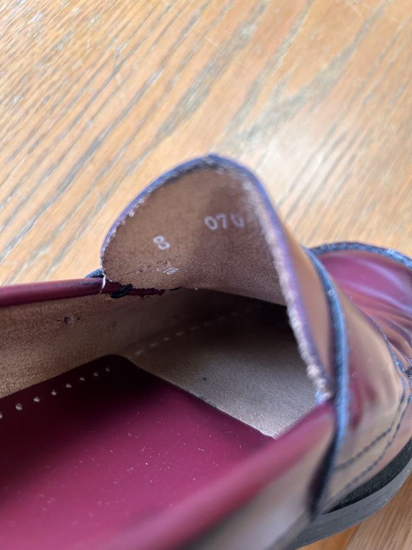 G.H.BASS ローファー 26cm バーガンディ｜着用3回2023年購入