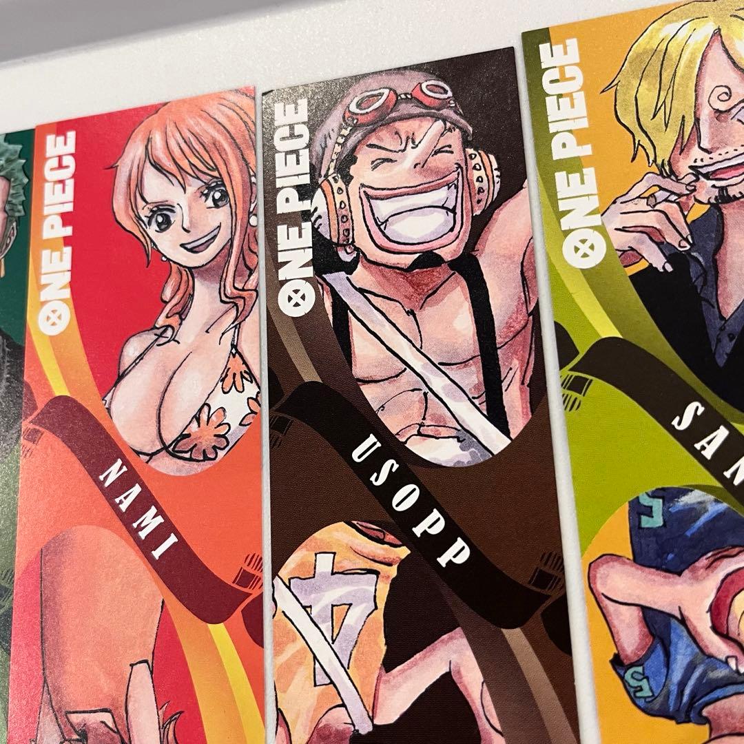 ONE PIECE ワンピース しおり 9枚セット - メルカリ