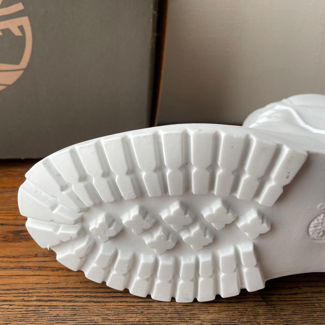 ティンバーランド オリジナル イエローブーツ オブジェ 花瓶 陶器 白