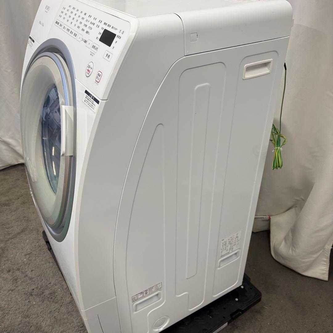 ☆158 ドラム式洗濯機 ヤマダ 9キロ 左開き 25年 安い 綺麗 設置無料