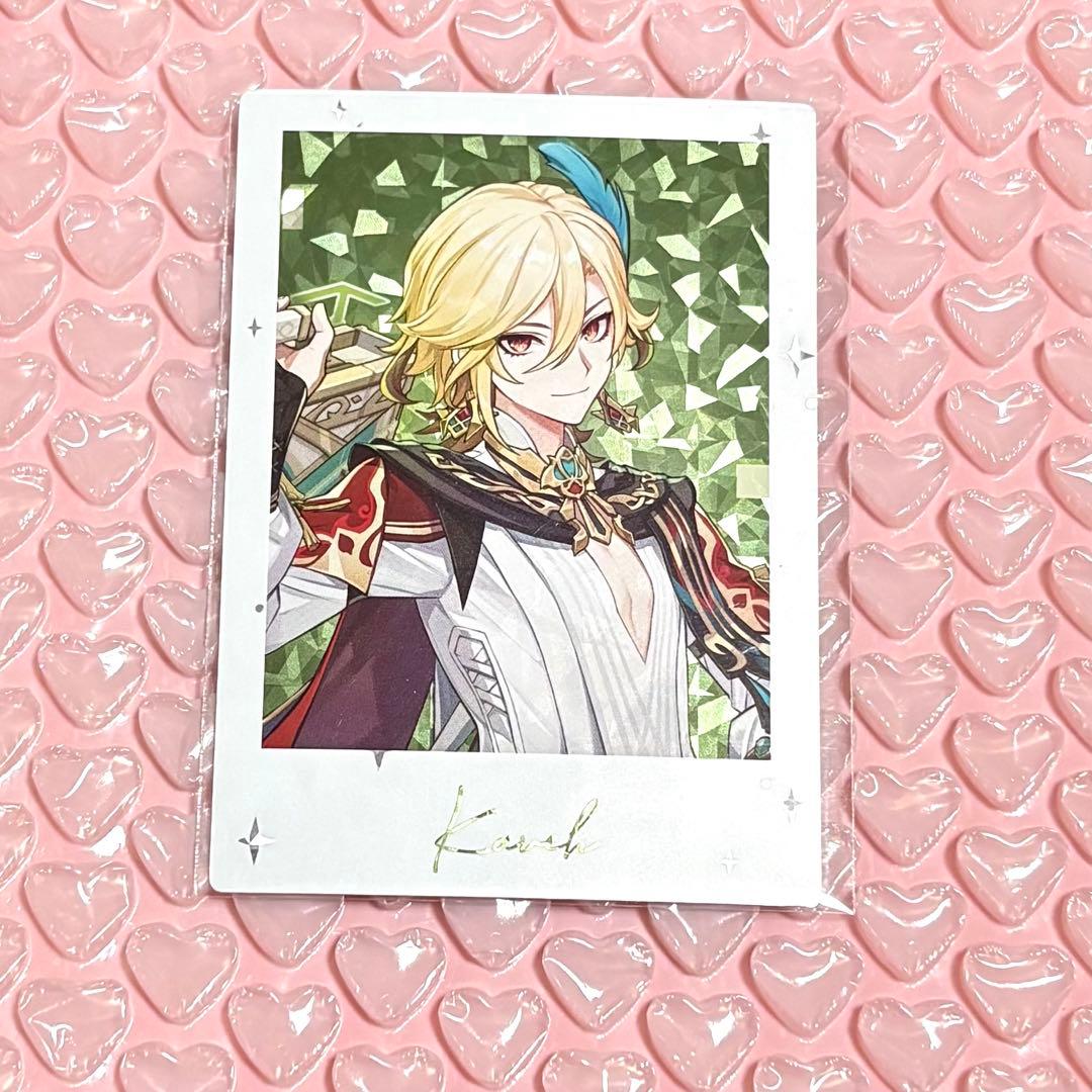 原神 中国 fes 2026 箔押し チェキ ポラロイド カード カーヴェ - メルカリ