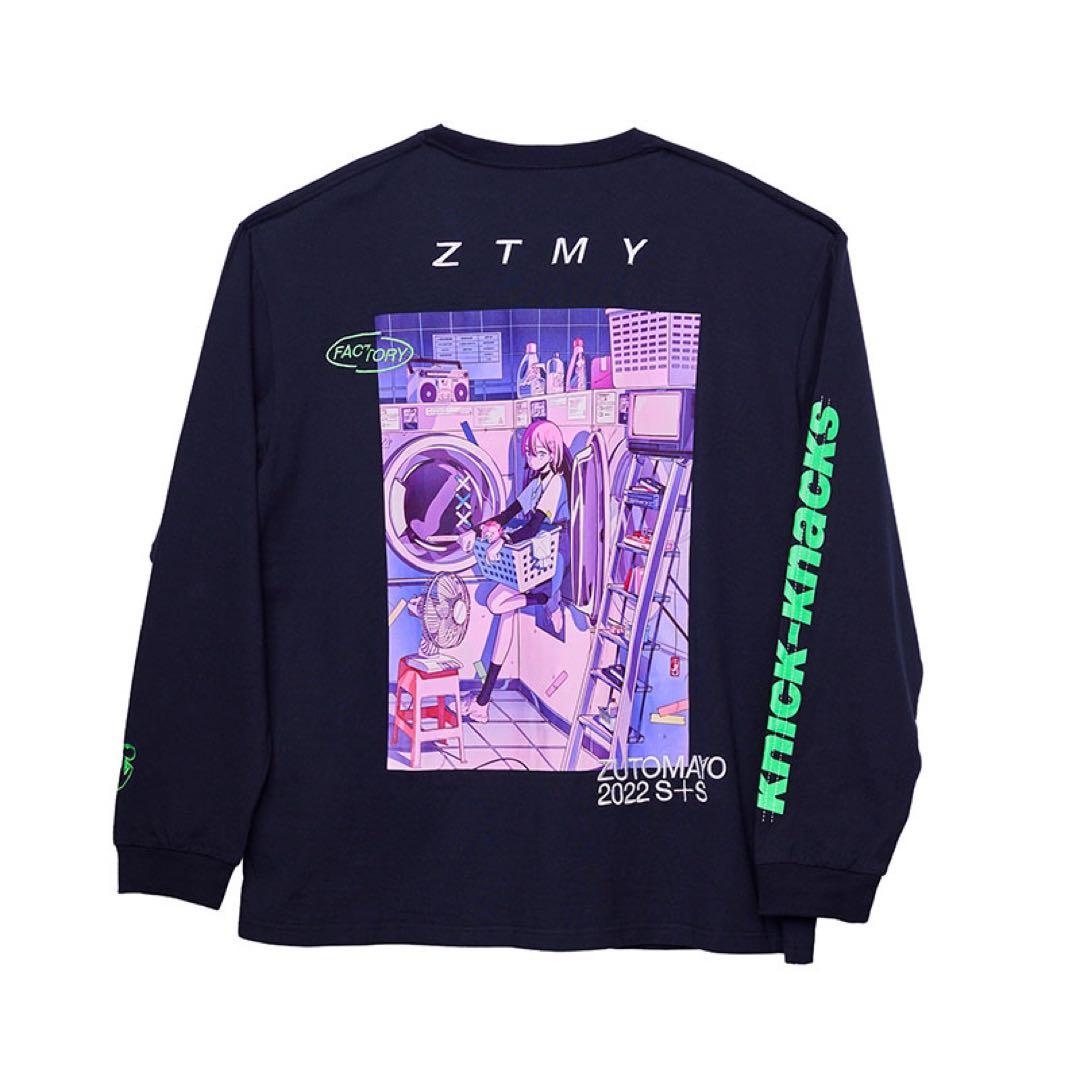 ずっと真夜中でいいのに HP TOP Long Tee ライブ Tシャツ M - メルカリ