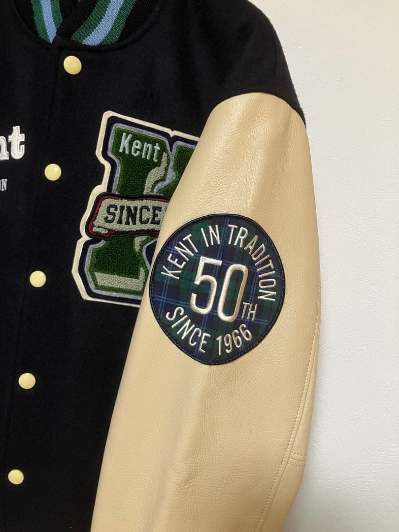 Kent スタジャン 50周年記念 ネイビー/ベージュ - メルカリ