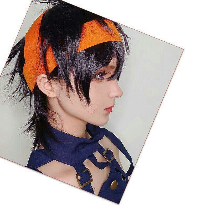 F046 ジョジョの奇妙な冒険 Parte5 ナランチャ☆ギルガ ウィッグ