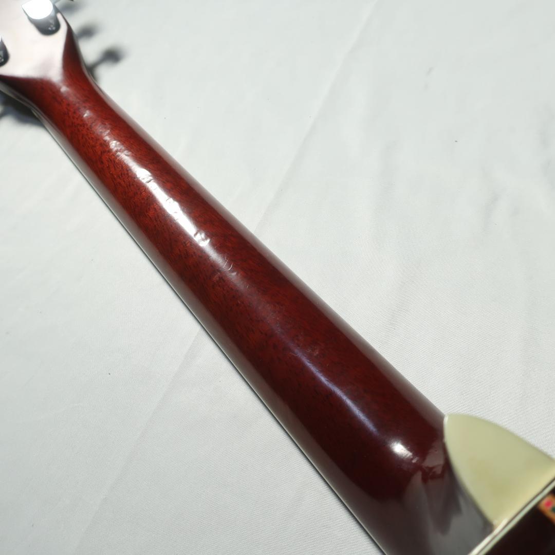 縦ロゴ Morris W-40 エレアコ仕様 ギター ハードケース付 弦交換済