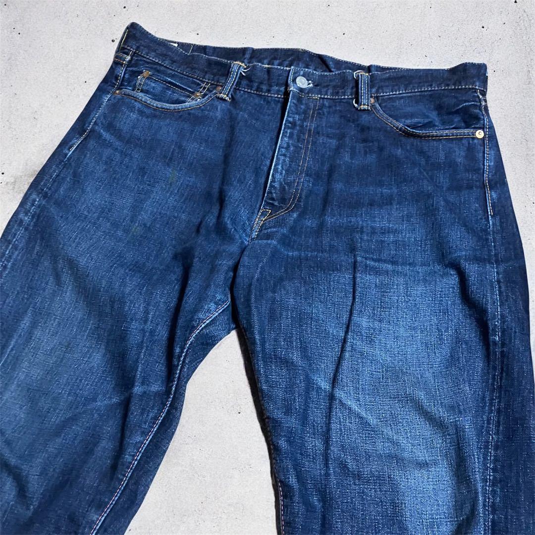 桃太郎ジーンズ セルビッジデニム 赤耳 日本製w38 濃紺 岡山 1006SPZ