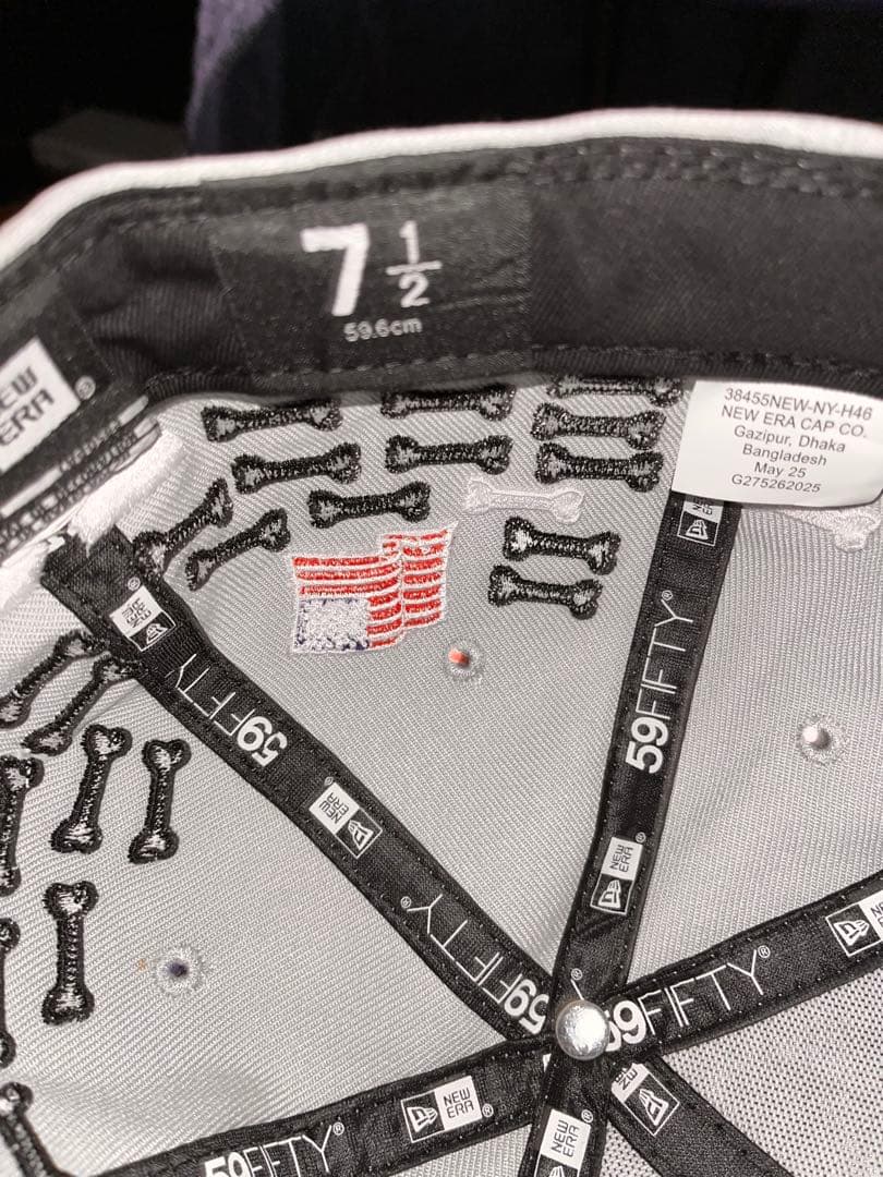 帽子 Supreme Bones Box Logo New Era \"Grey\"