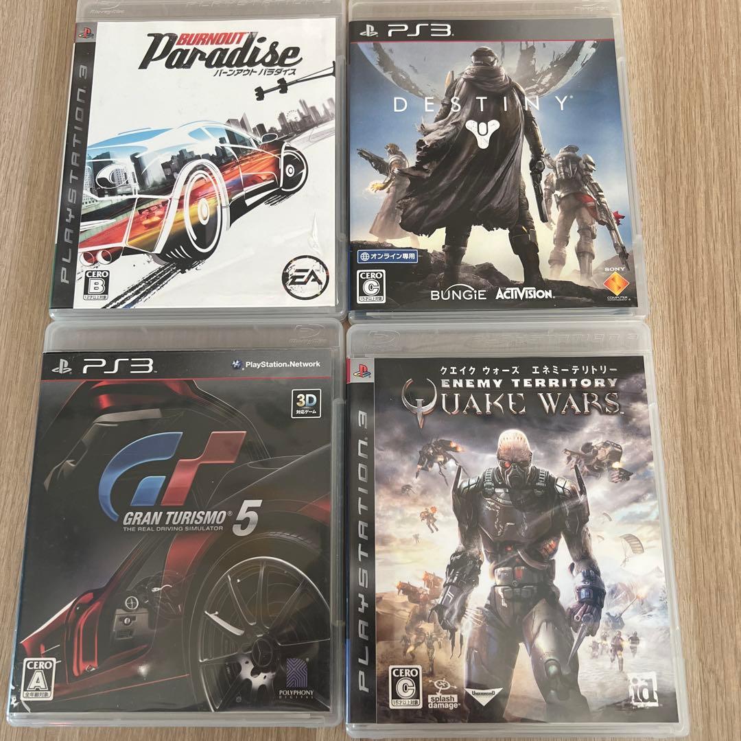 PS3ソフト】10本セット まとめ売り(GT5・プロ野球・レジスタンス等