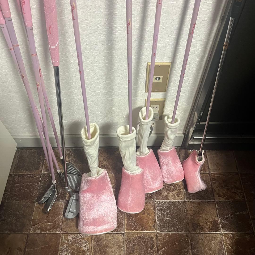 左利き Pincrush PC-112 レディース ゴルフセット - メルカリ