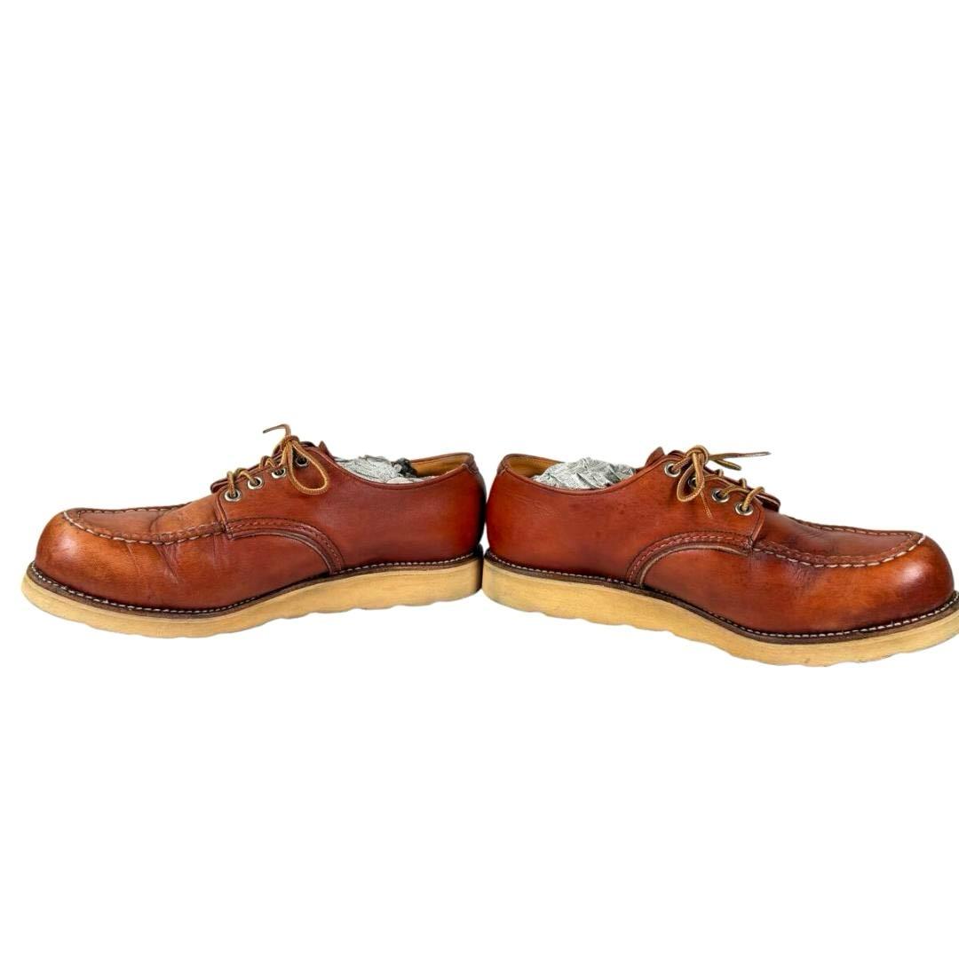 ☆レア☆プリント羽タグ☆オックスフォード☆8104☆モックトゥ☆レッド