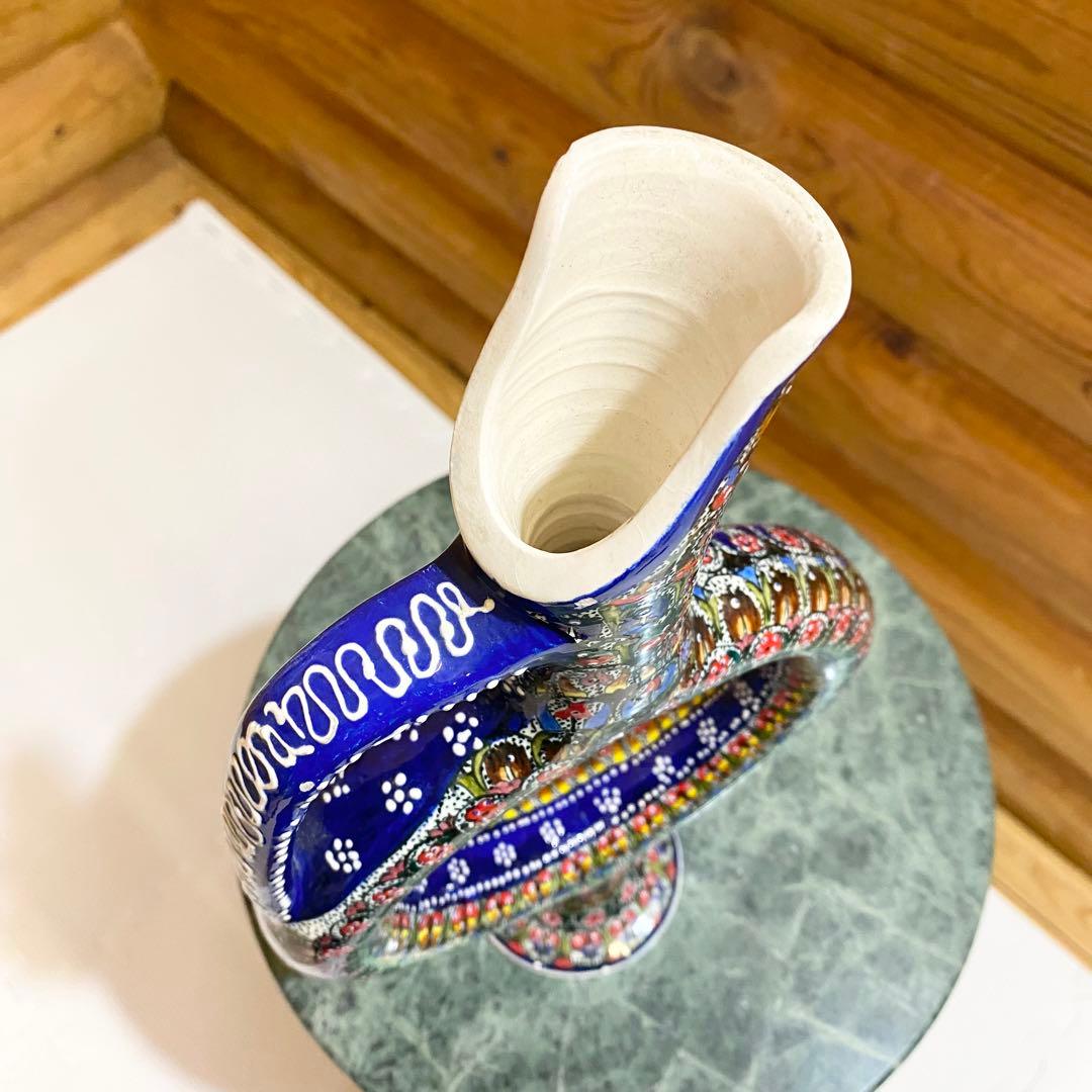 アヴァノス陶器 トルコ陶器 ワイン差し デキャンタ Chez Galip - メルカリ