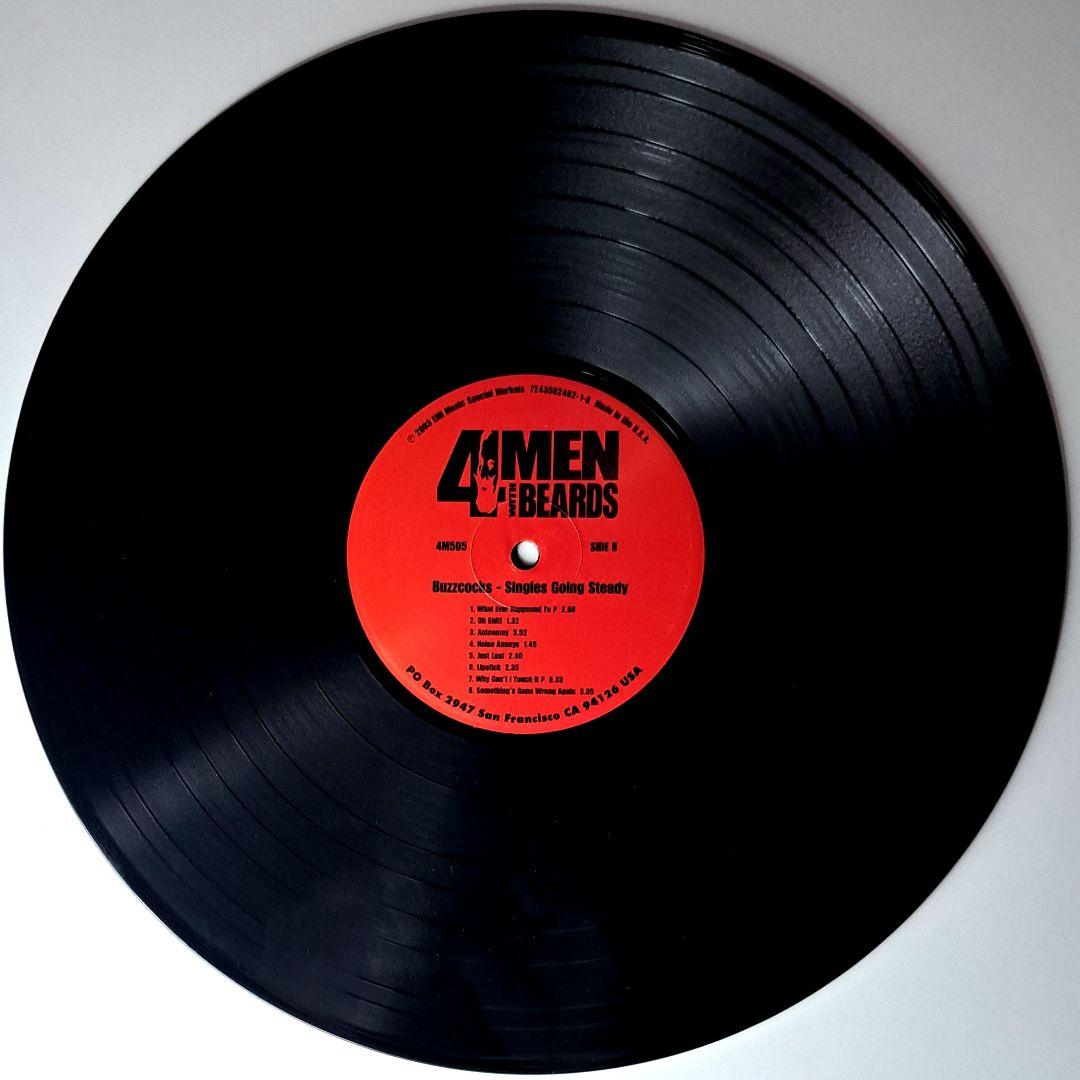 シュリンク付 Buzzcocks Singles Going Steady LP シュリンク付