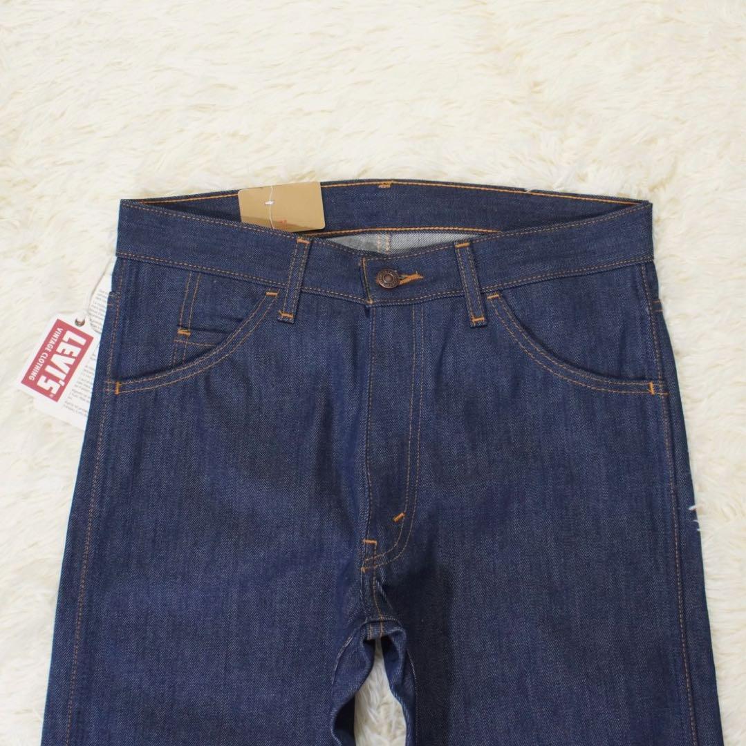 1965年 未使用 《リーバイス》606(W30)LVC 黒タブ スリムフィット