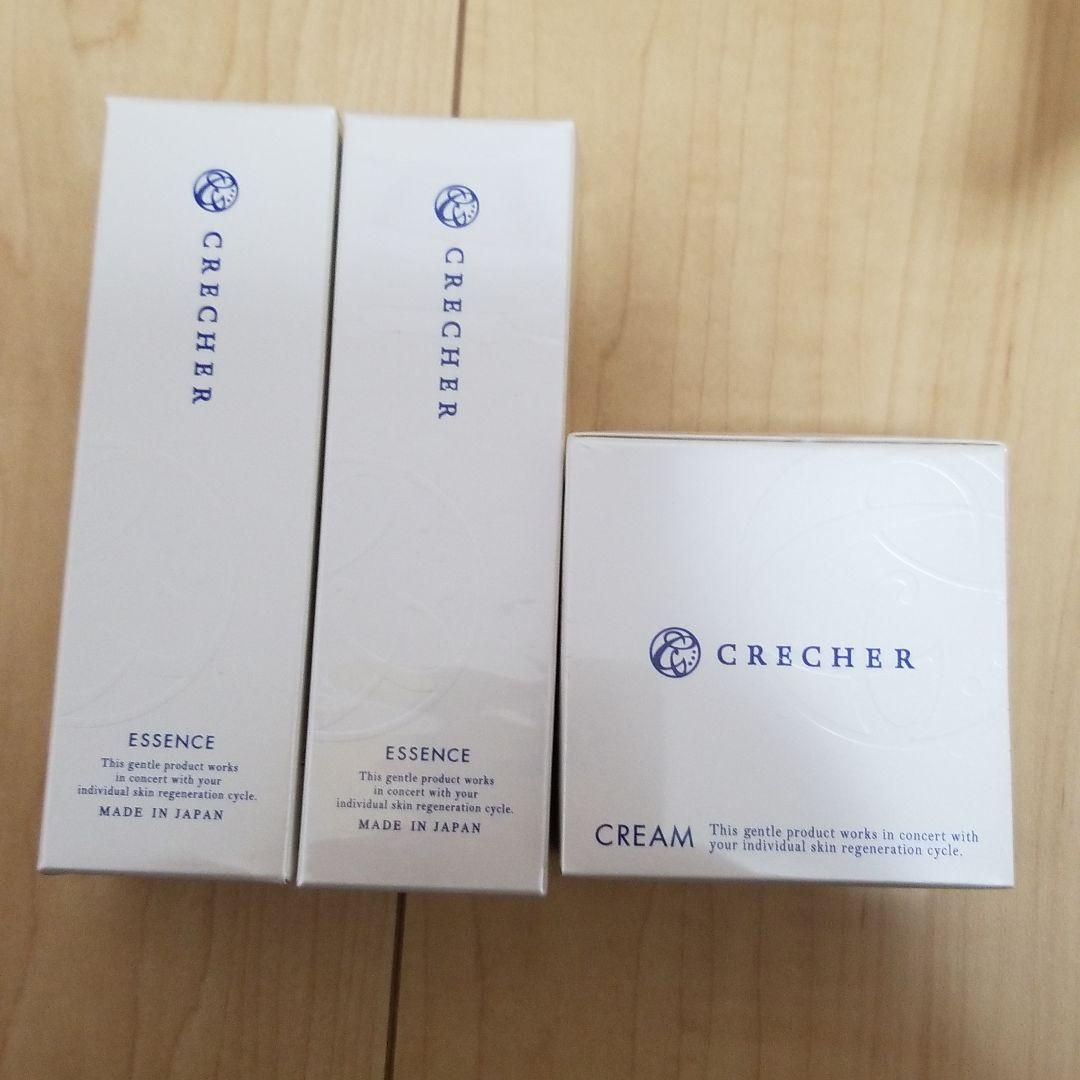◼️3点セット◼️CRECHER クレシェール エッセンス  50mlとクリーム クレシェール エッセンス（美容液）50ml 美容液 クレシェール化粧品