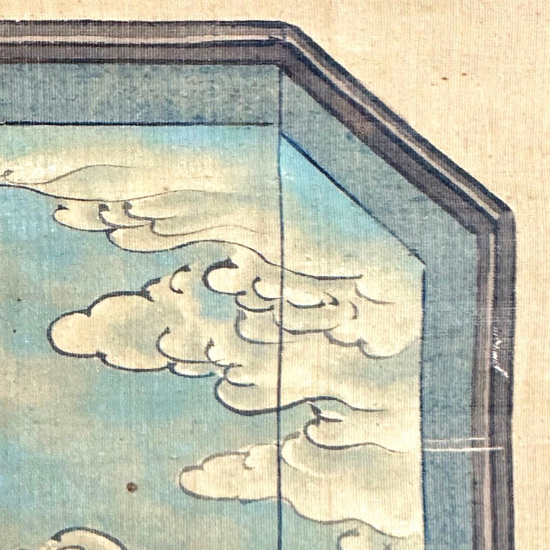 2108様感謝‼️真作 妙なる音色‼️狩野渓雲来信「琵琶仙女」掛け軸 美人