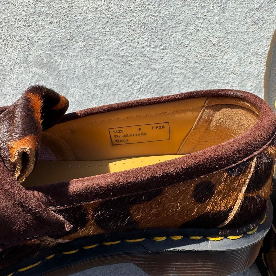 上*越様 Dr. Martens ヒョウ柄 タッセルローファー 28.0cm
