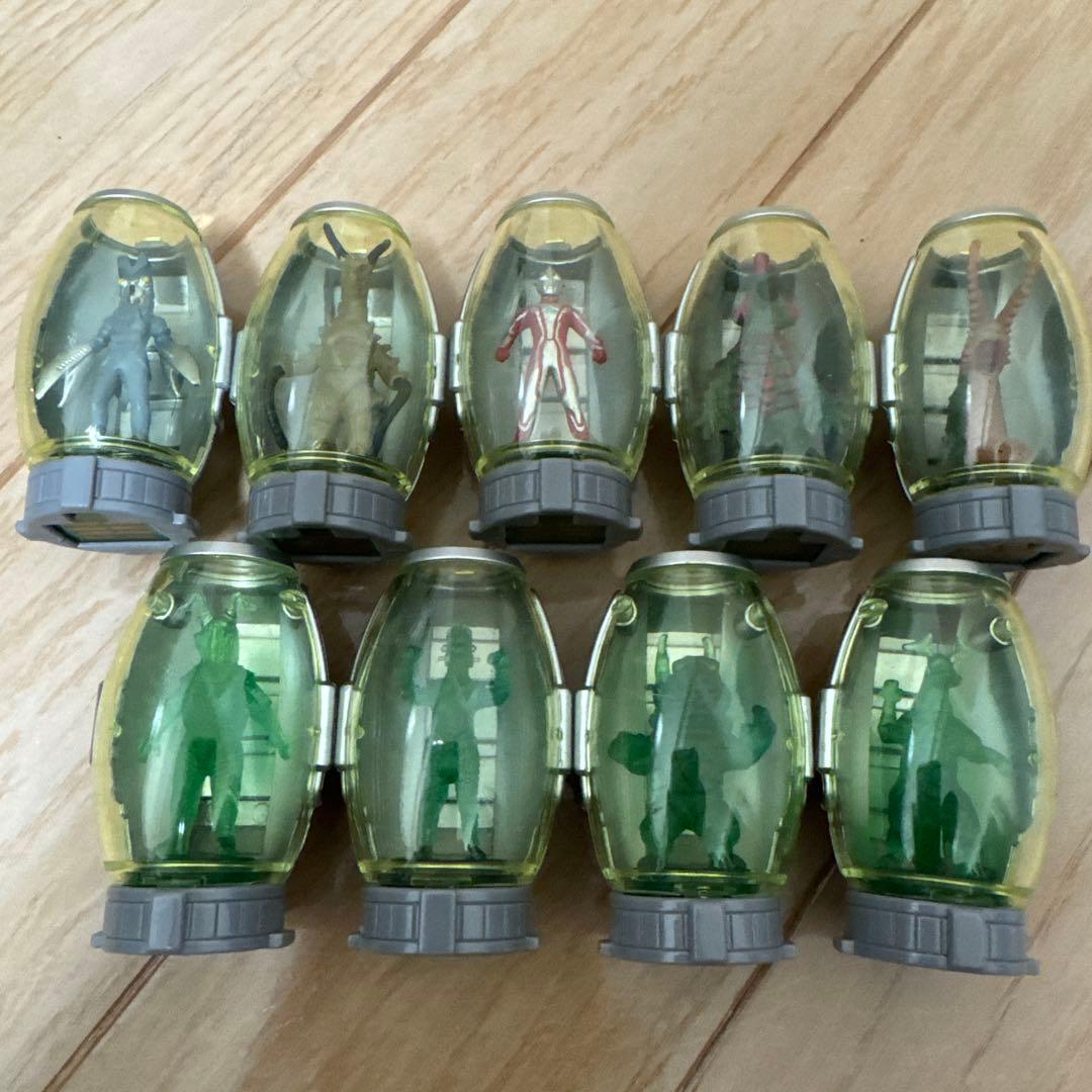 ウルトラマンメビウス ガイズメモリーディスプレイ マケット怪獣 9種