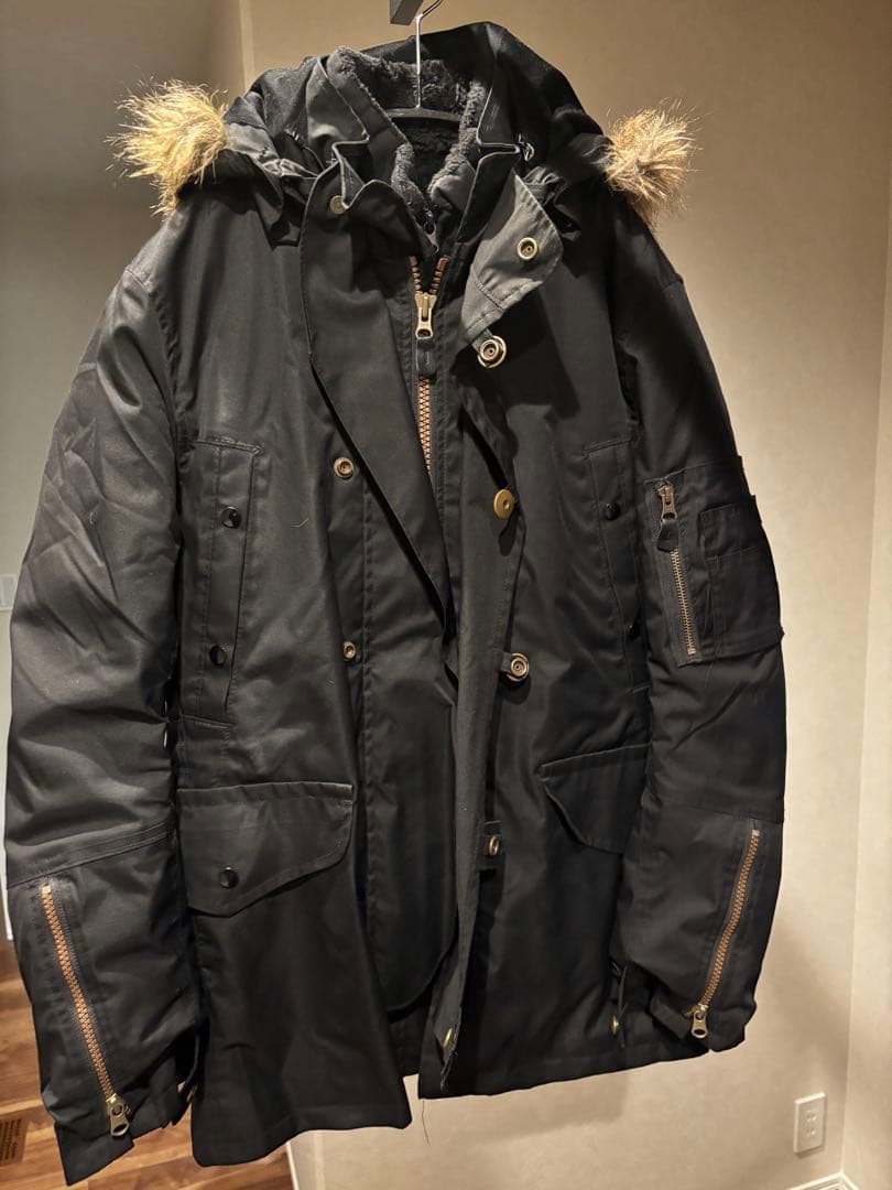 POWERAGE 冬用ジャケット POWERAGE（パワーエイジ） FURライダース サイズ：M ウインター