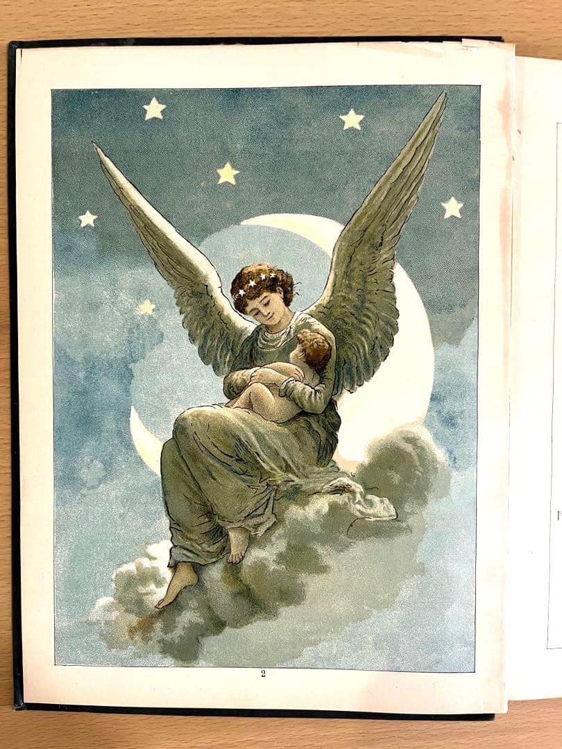 No.238 希少 古書 洋書 絵本 アンティーク 楽譜 子守り歌 童謡 詩集