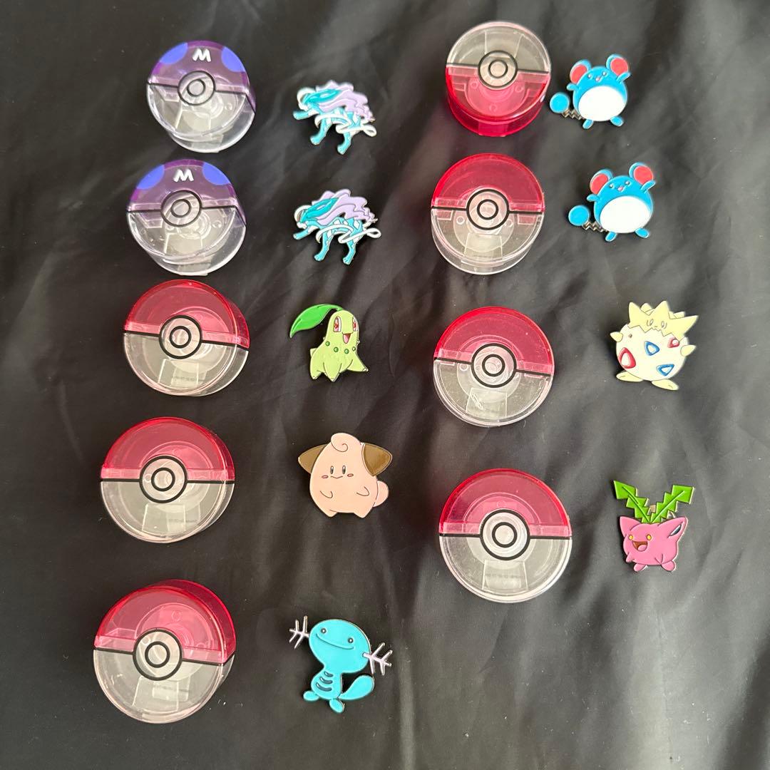 ポケモン ピンバッジセット モンスターボール - メルカリ