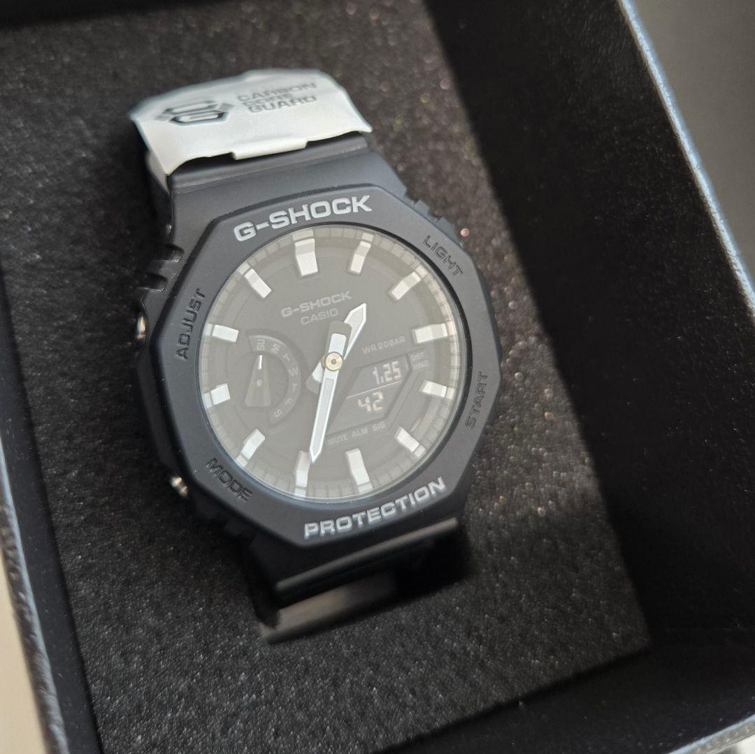 G-SHOCK GA-2100-1AJF ブラック CASIO G-SHOCK GA-2100-1AJF Carbon Core Guard Watch Analog Digital