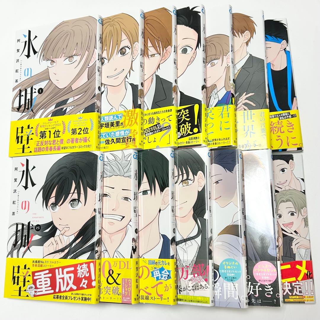 送料込み】氷の城壁 1〜14巻 全巻セット 完結 阿賀沢 紅茶