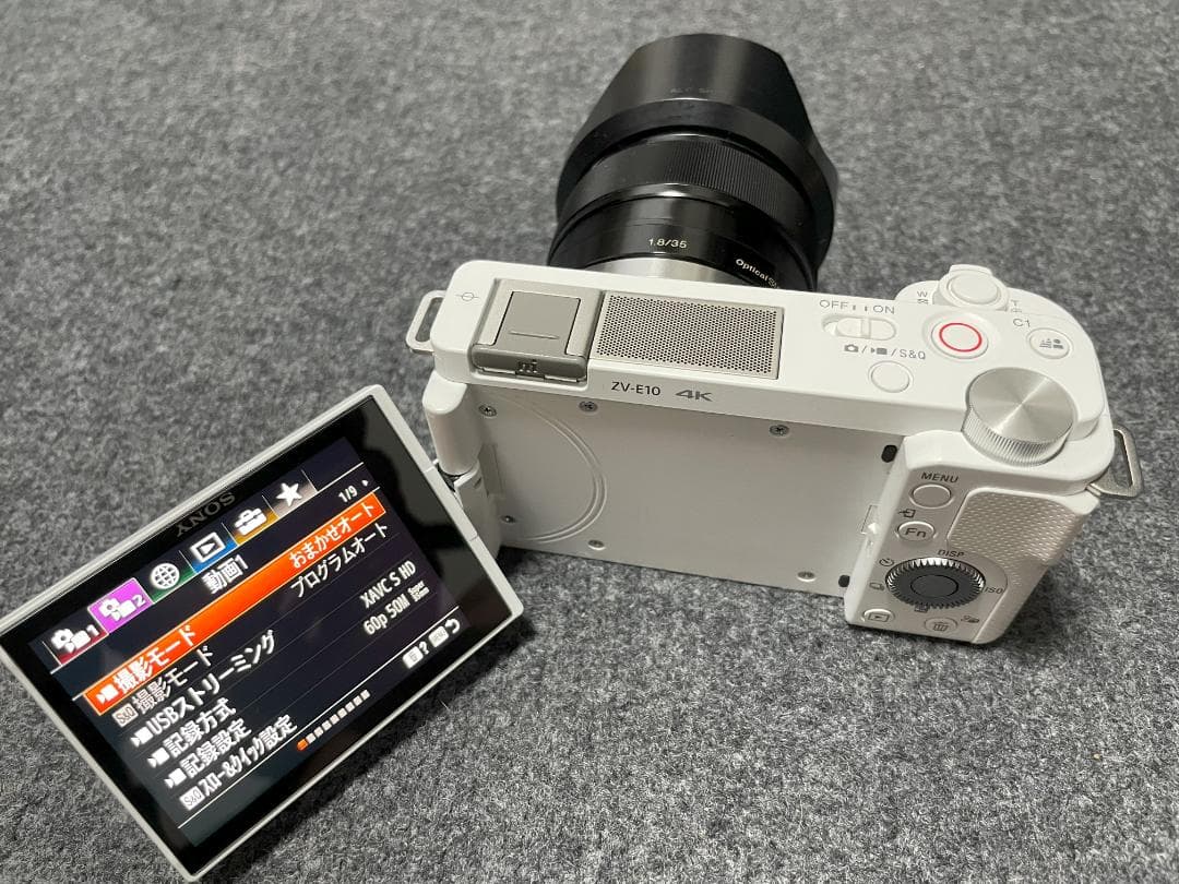 SONY ZV-E10 ホワイト ミラーレスカメラ SEL35 1.8OSS