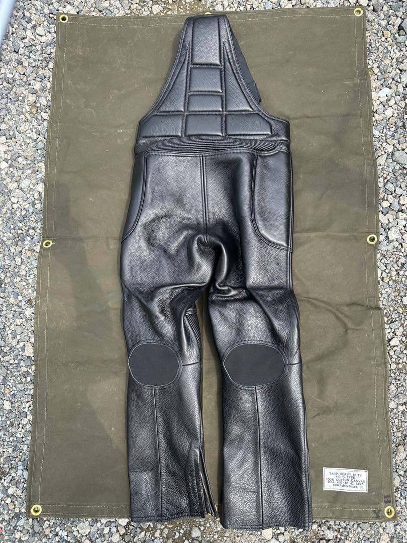 カドヤ KADOYA ディフュージョンパンツ Mサイズ 本革 新品試着のみ