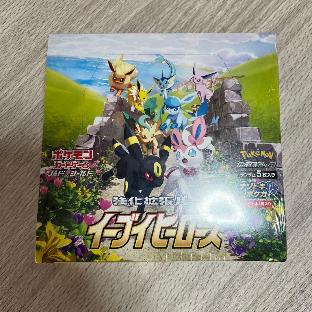 11BOX シュリンク付き未開封 イーブイヒーローズ ポケモンカード