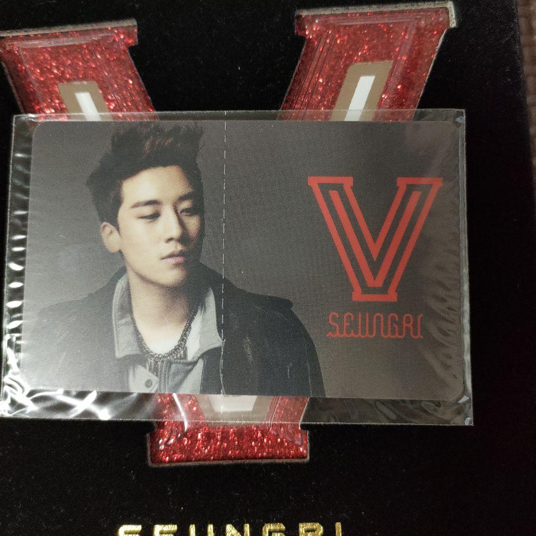 BIGBANG VI ソロ SEUNGRI V.VIP 韓国盤CD カード付 赤 - メルカリ