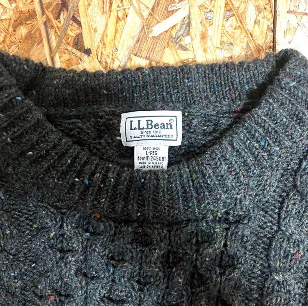 i*k様 【激レア】 90s L.L.Bean アイルランド製 ウールニット ネ