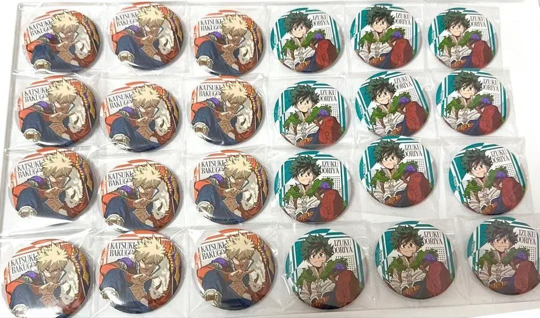 ヒロアカ 爆豪勝己 緑谷出久 缶バッジ 十傑 JF2025 ジャンプGIGA 2025 AUTUMN 限定誌上通販 『僕のヒーロー